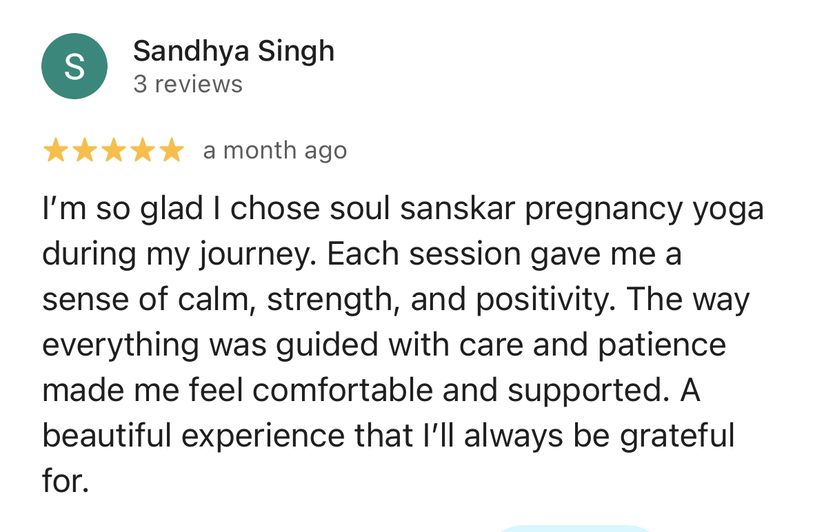 Google review by Sandhya Singh - 5 stars