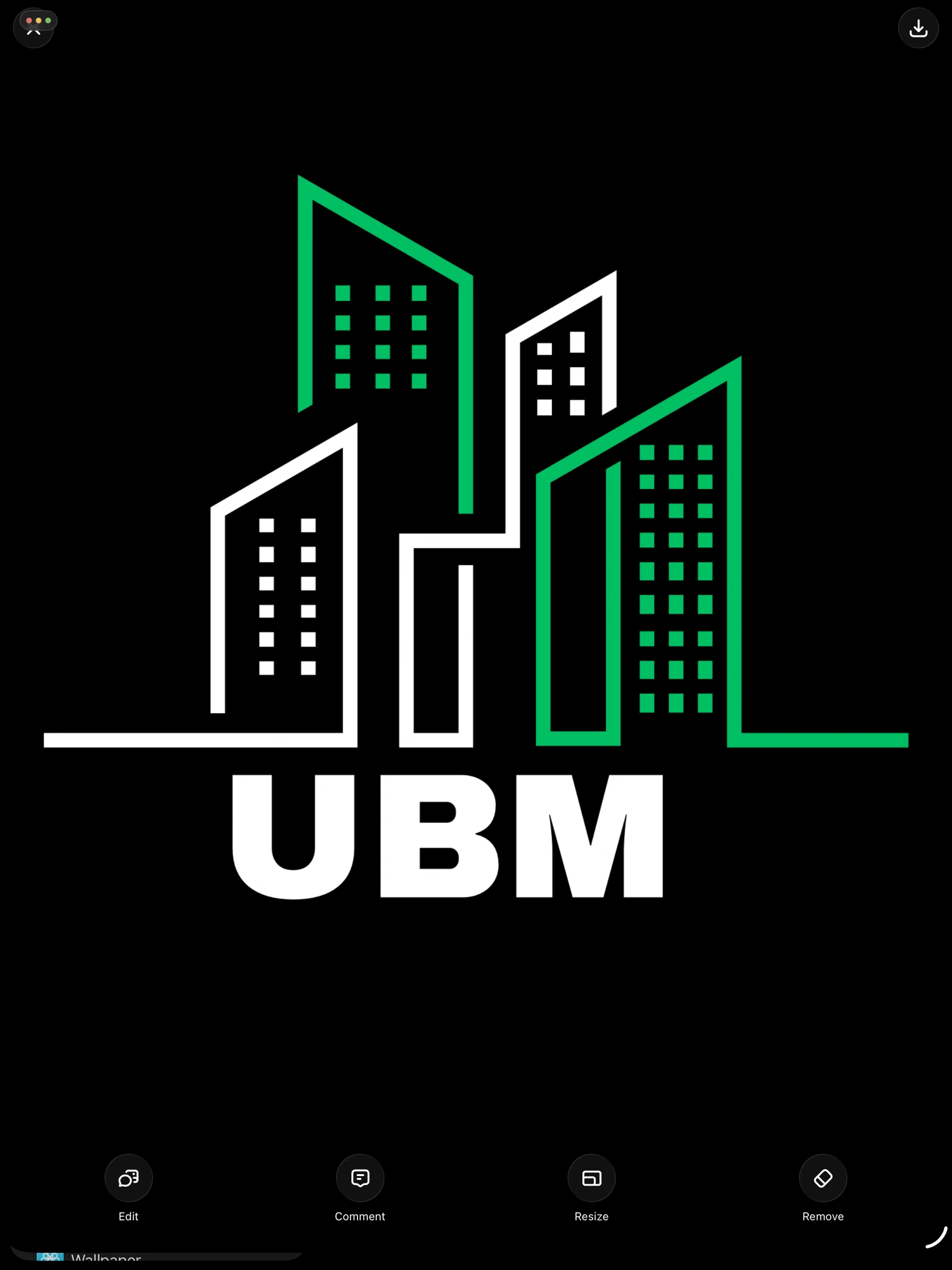 UBM logo