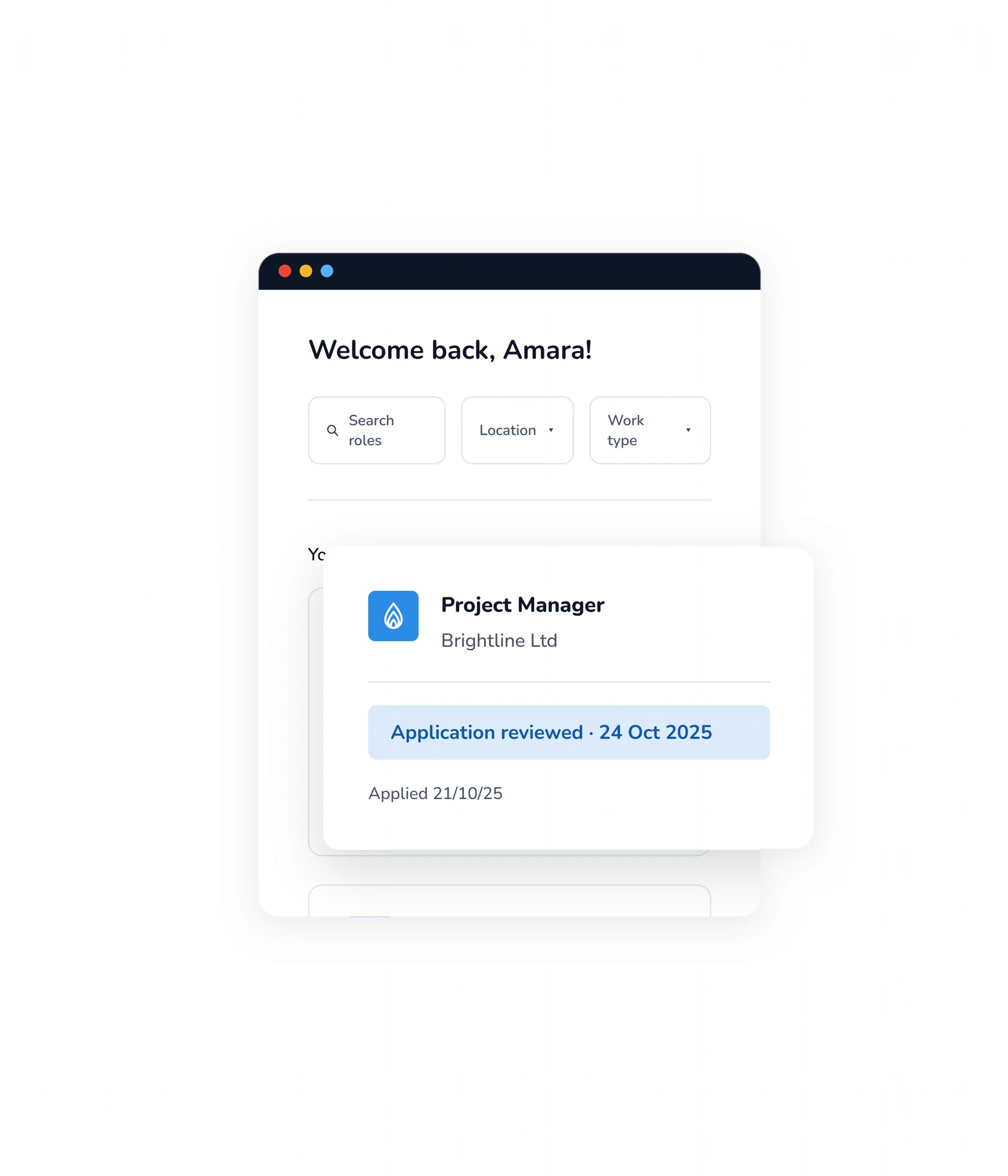 Track every application
