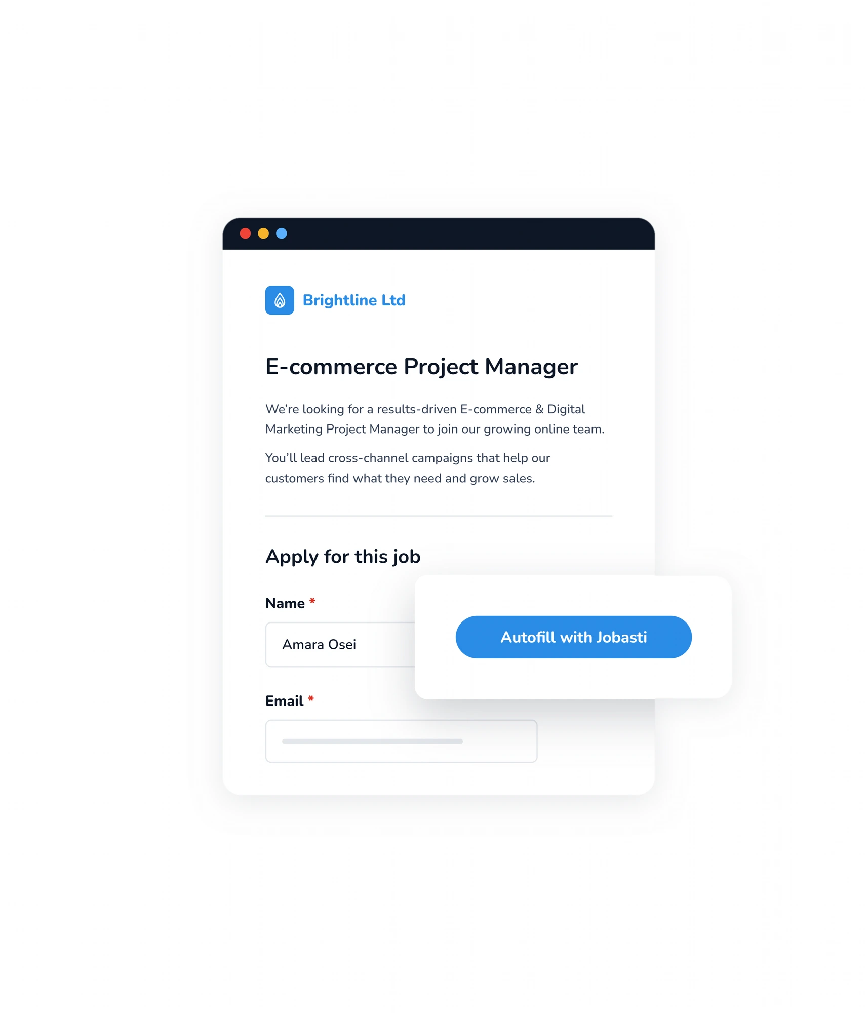 Apply in one click