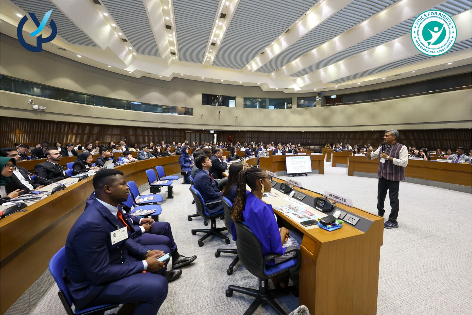 GYP session at the United Nations Conference Centre
