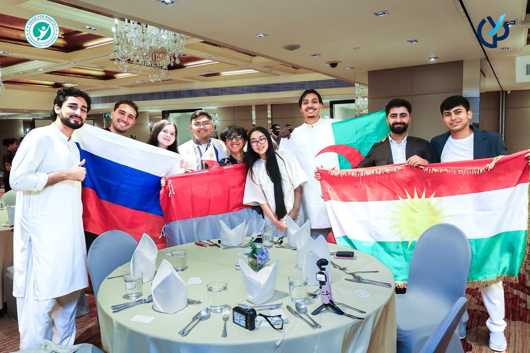 Nations gathered under one roof
