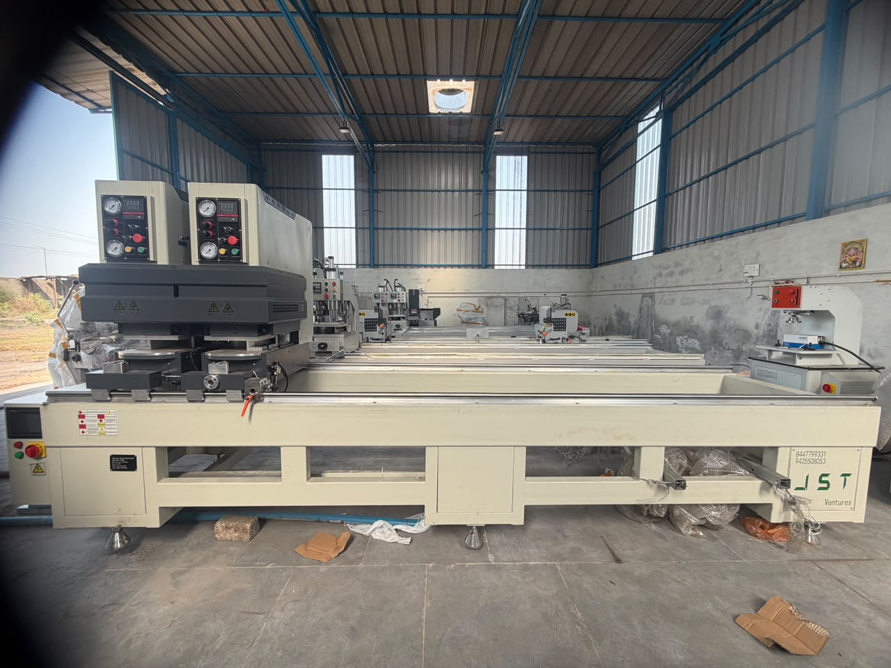 JST Four Head Welding Machine production line