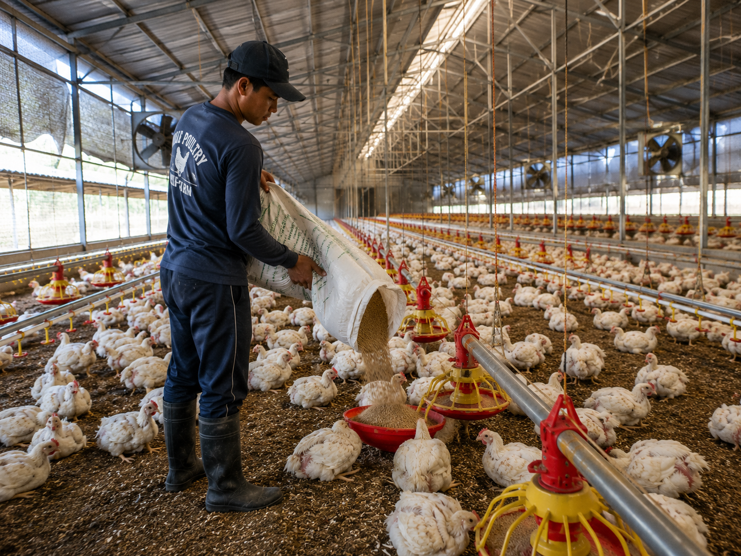 Farm feed storage and preparation
