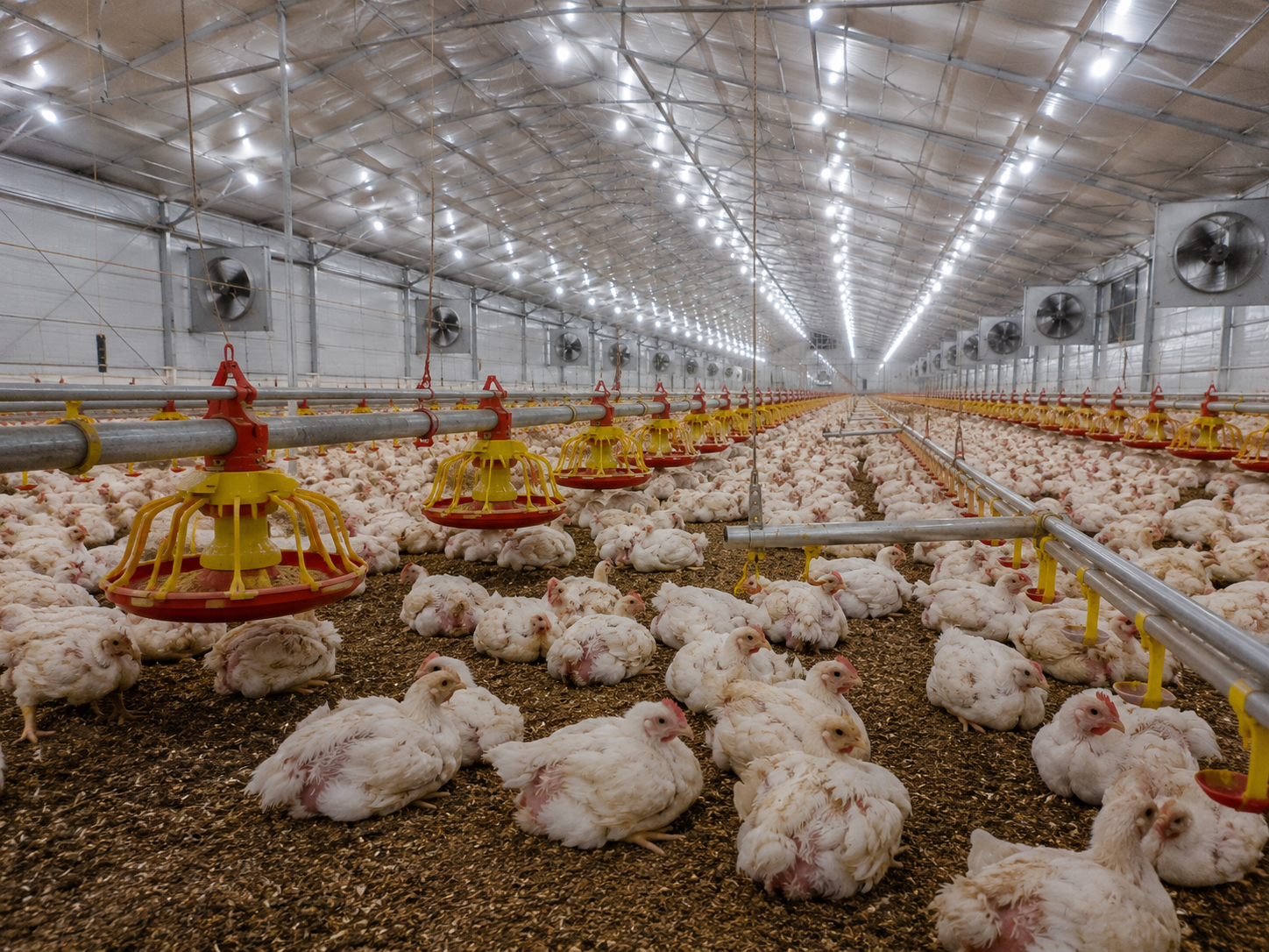 Healthy grow-out broilers