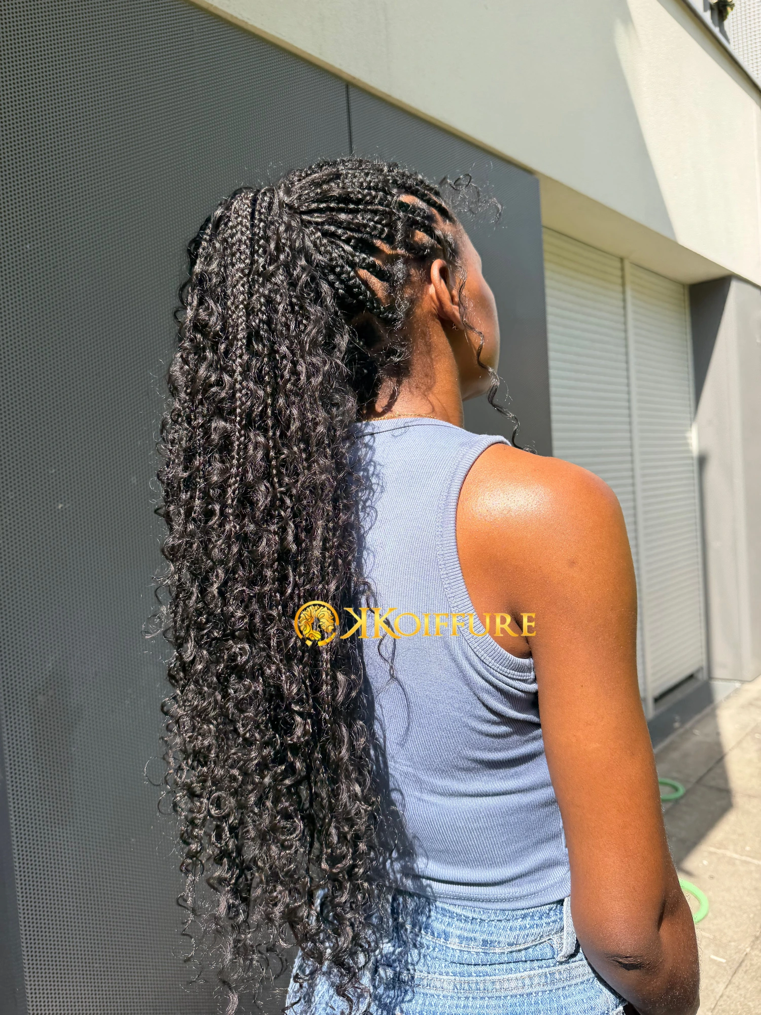 Boho Braids Bouclées