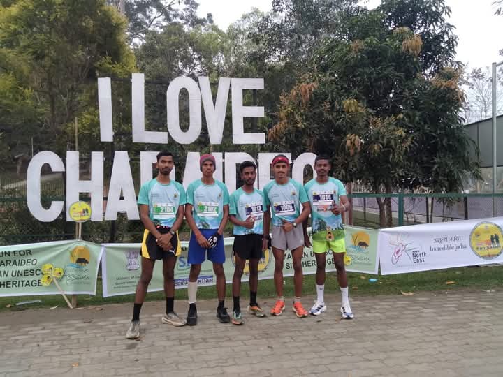 Finisher medal & certificate ceremony