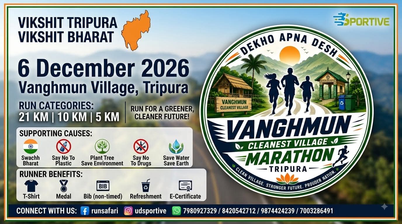 Vanghmun Cleanest Village Half Marathon 2026
