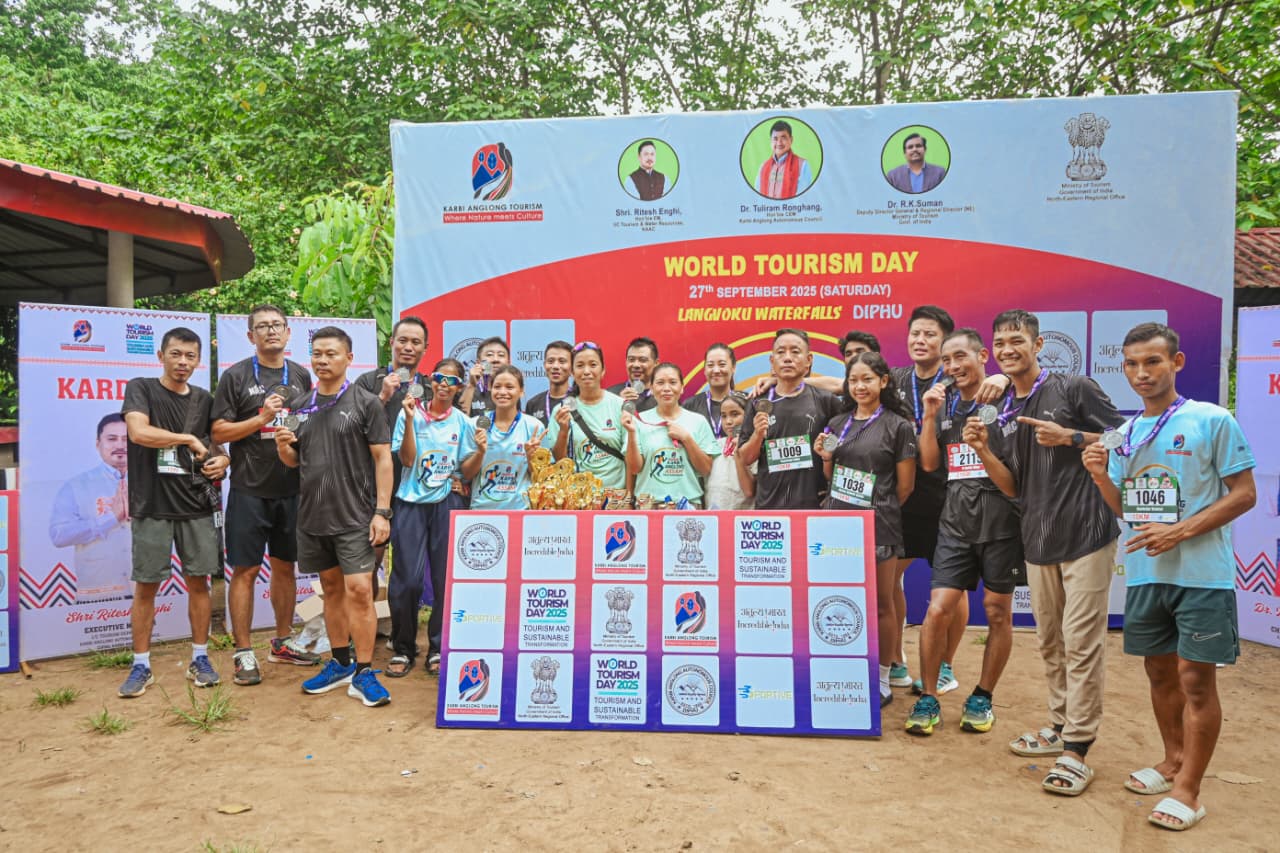 I AM FINISHER — Langvoku Waterfalls, Diphu