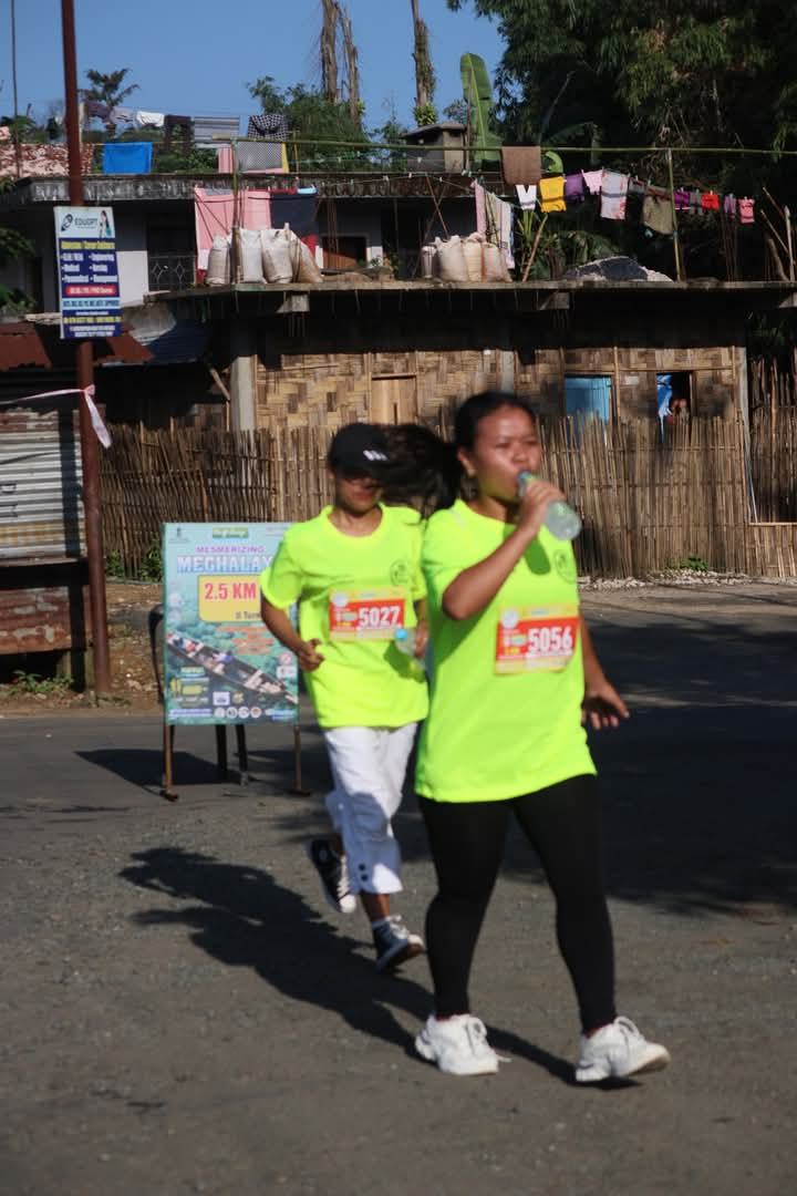 Start line — Mawlynnong, Meghalaya