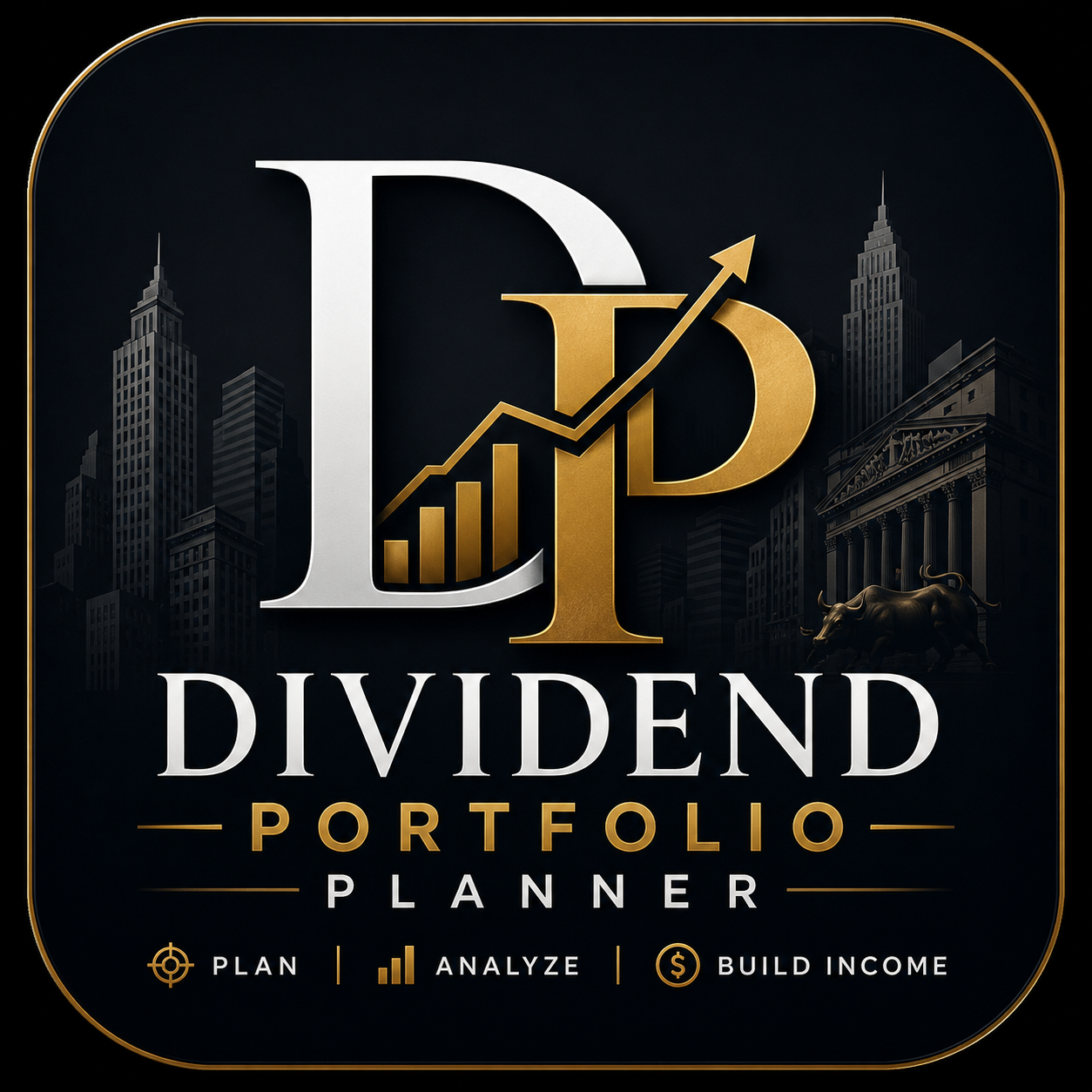 Dividend Portfolio Planner — Plan · Analyze · Build income