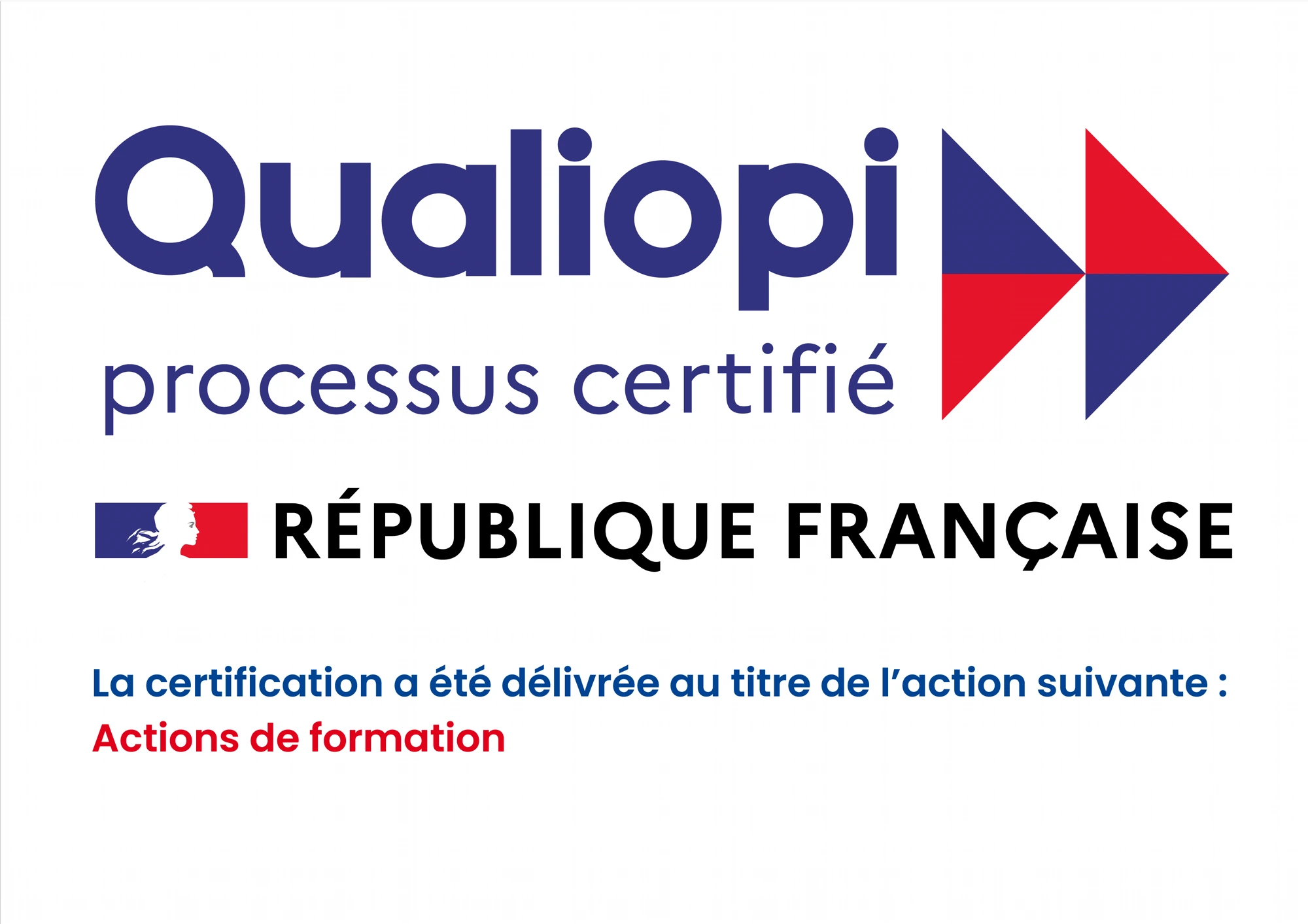 Qualiopi — processus certifié pour les actions de formation