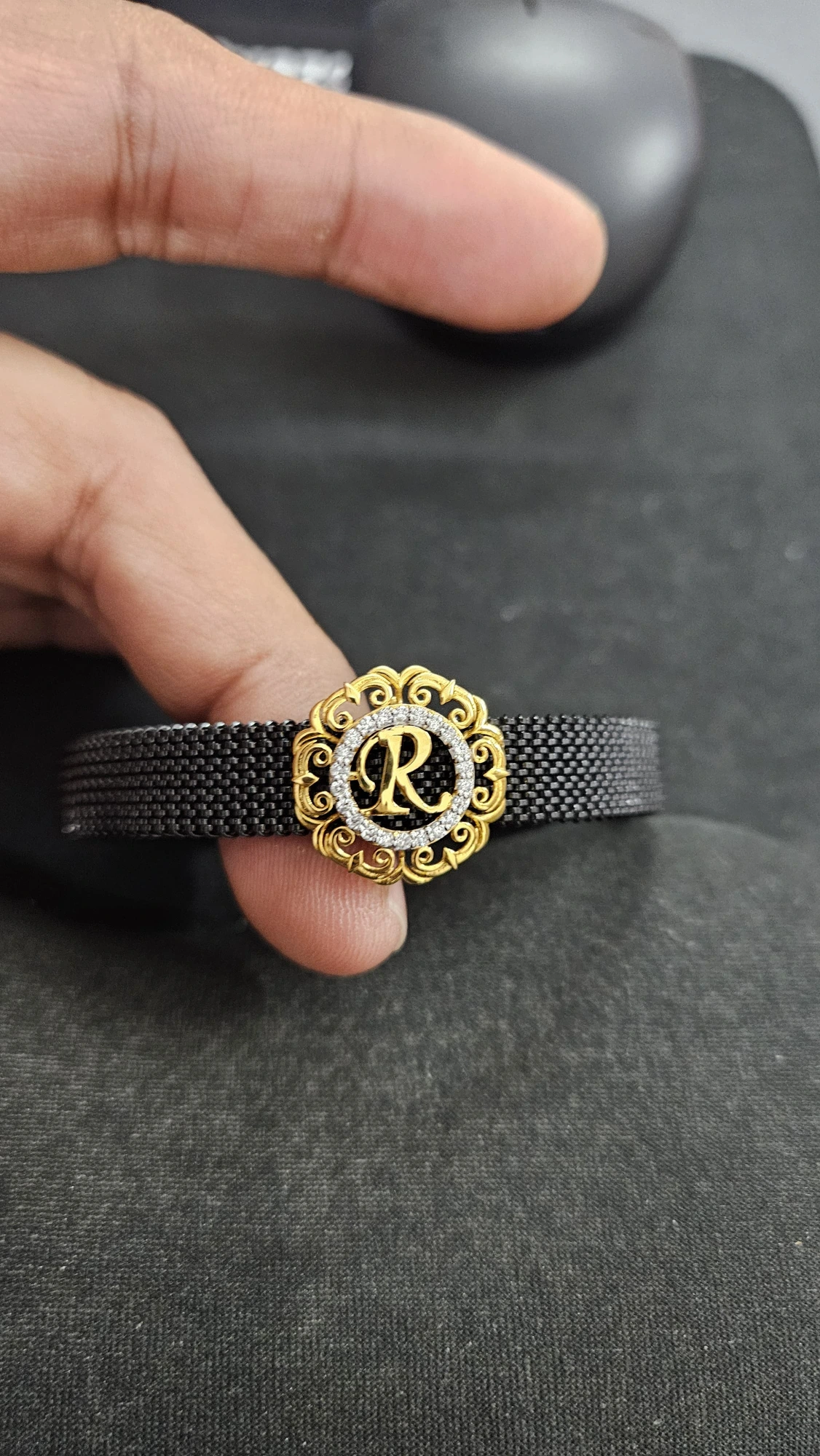 Designer Stretchable Gold Bracelets