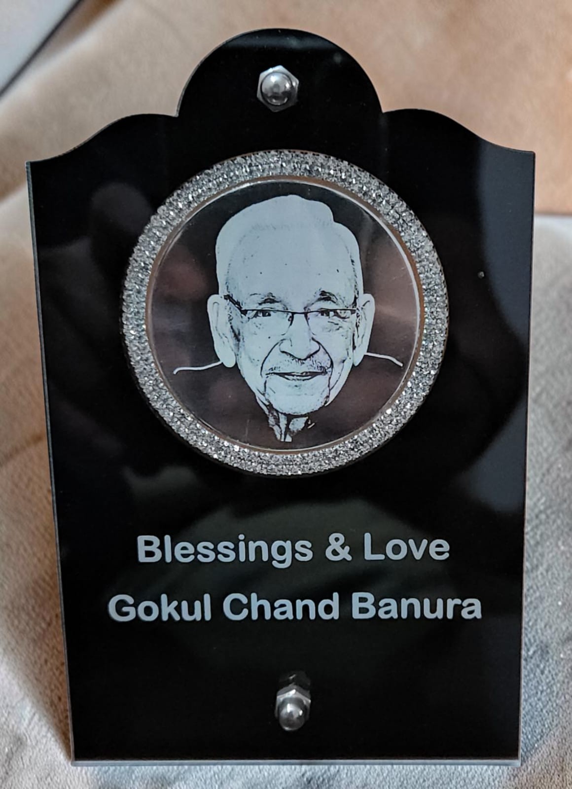 Photo Engraved Silver Coin — 30gr