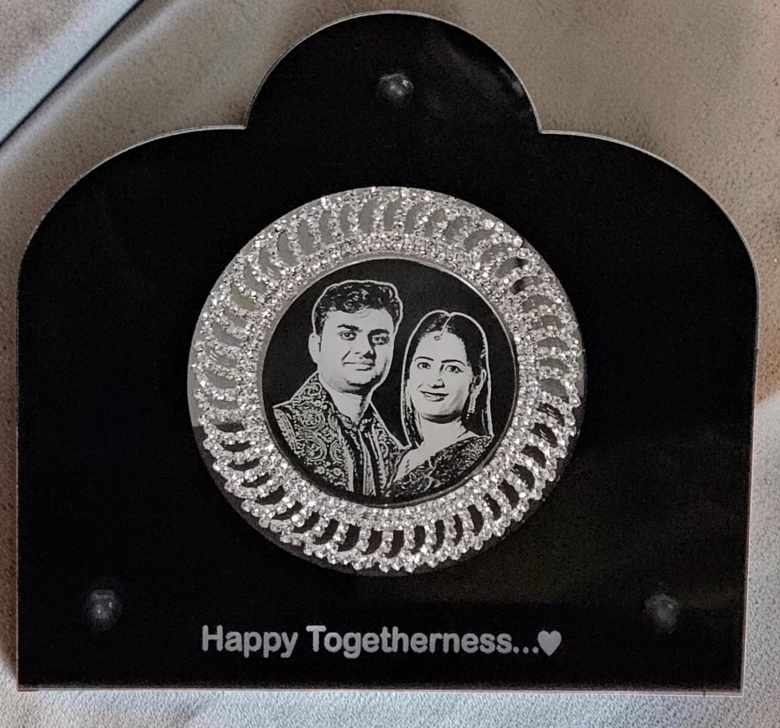 Photo Engraved Silver Coin — 30g
