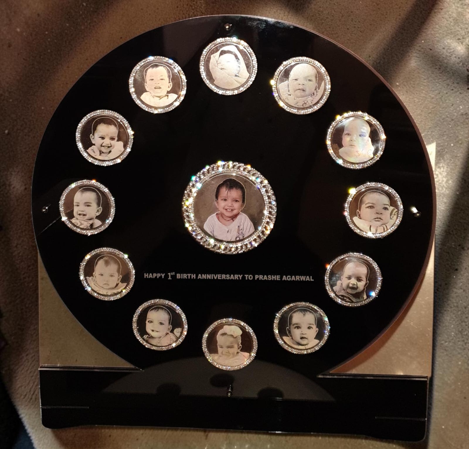 Multi-Coin Arched Acrylic Frame