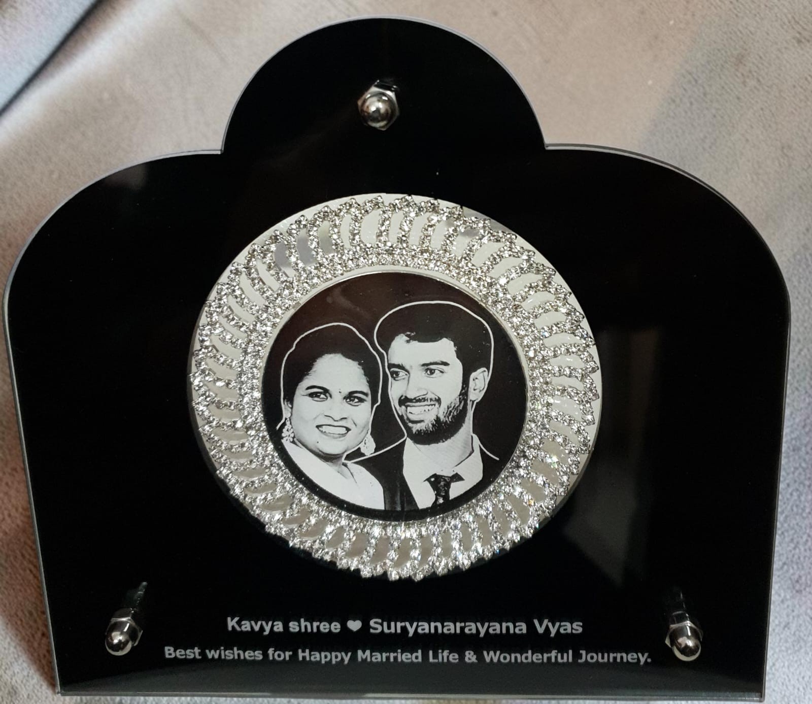 Photo Engraved Silver Coin — 30g