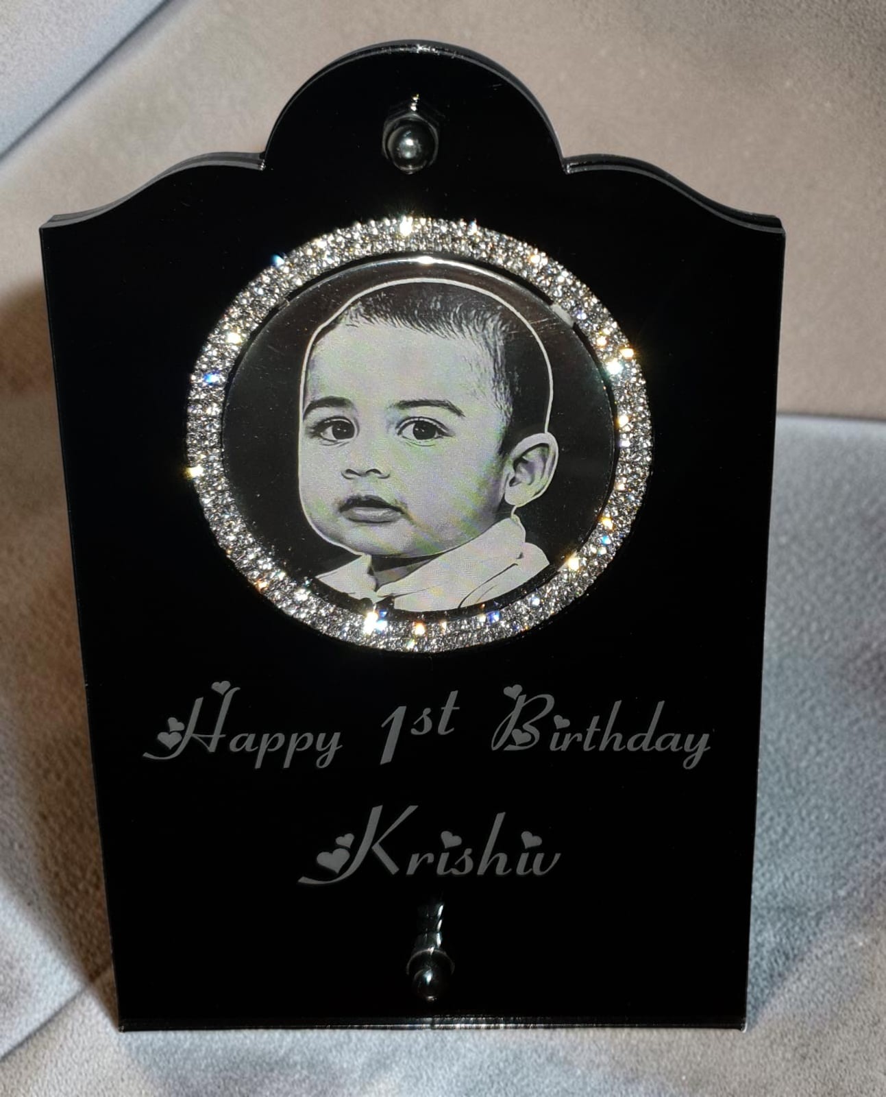 Photo Engraved Silver Coin — 30gr
