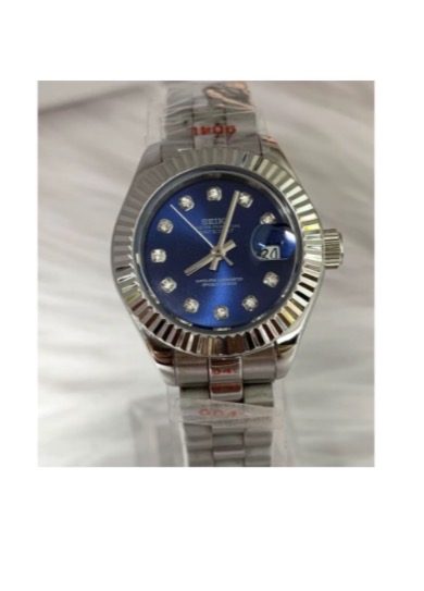 Datejust Diamond Bleu