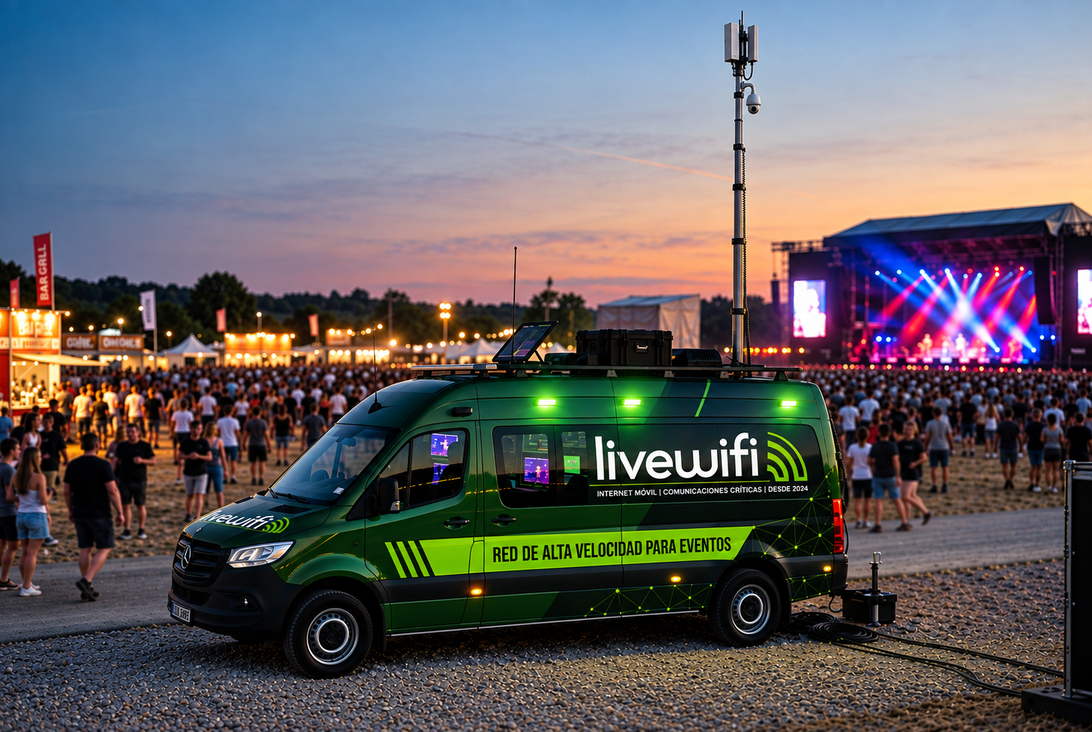 Unidad Móvil de Mando Avanzado LiveWifi