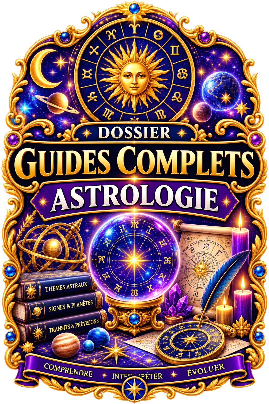 Dossier Guides Complets Astrologie — Comprendre, Interpréter, Évoluer