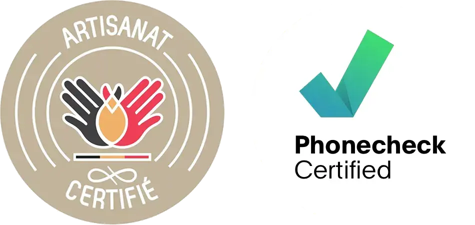 Artisanat Certifié · Phonecheck Certified