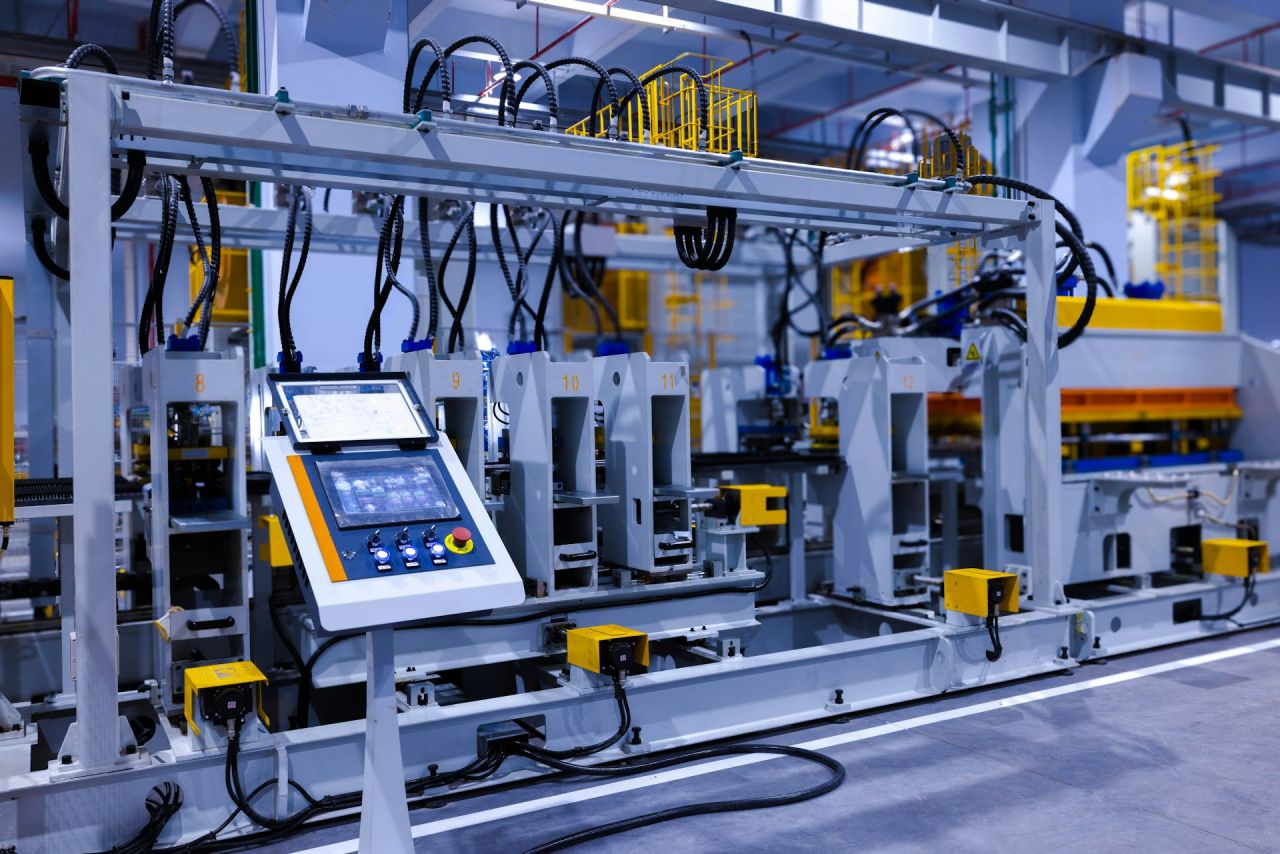 Computer hardware assembly and finished goods line